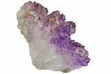 Amethyst Crystal Cluster w/ Hematite Inclusions - India #168782-1